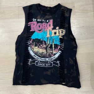 Forever 21 XXI Graphic Muscle Tee Arizona - Small